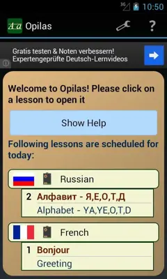 Opilas android App screenshot 8